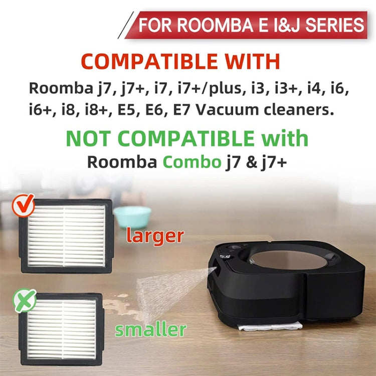 JUNSUNMAY 6pcs Clean Filter Replacement for iRobot Roomba E6 / E7 - free shipping - PMC TechLife - Order now!