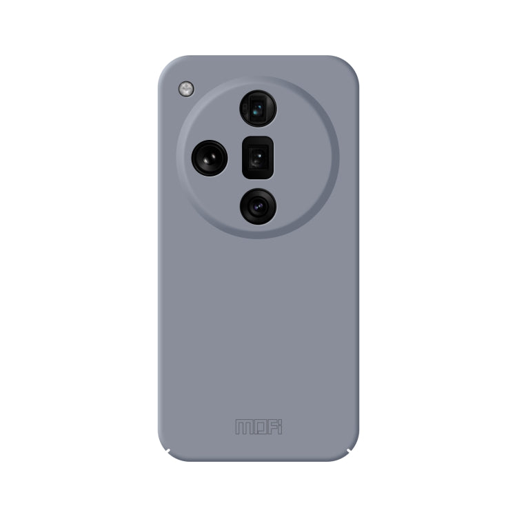 For OPPO Find X7 MOFI Qin Series Skin Feel All-inclusive PC Phone Case(Gray) - Find X7 Cases by MOFI | Online Shopping South Africa | PMC Jewellery