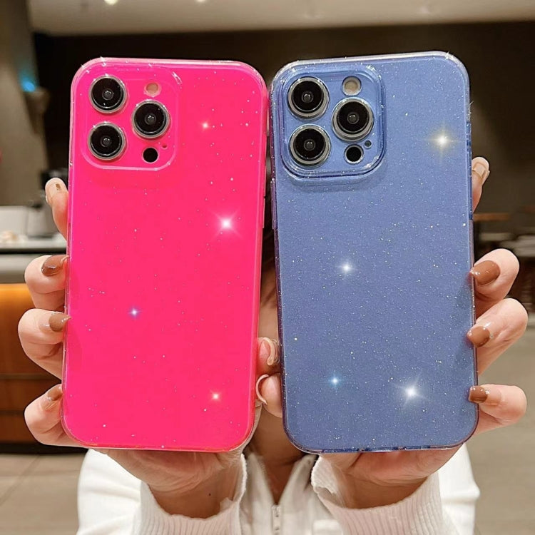 For iPhone 16 Pro Jelly Glitter Solid Color TPU Phone Case(Yellow) - iPhone 16 Pro Cases by PMC TechLife | Online Shopping South Africa | PMC TechLife | Buy Now Pay Later Mobicred