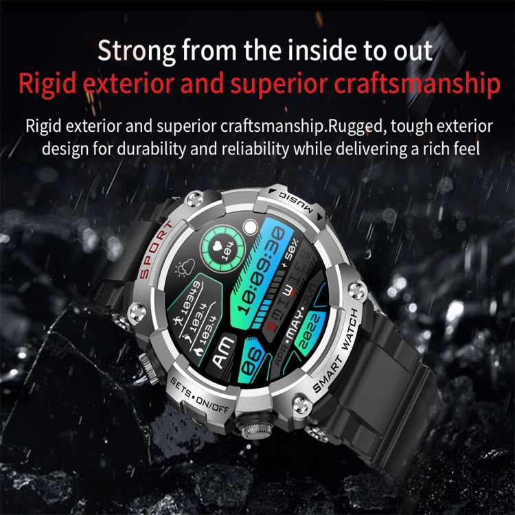 T96 1.52 inch Amoled Screen 2 in 1 Bluetooth Earphone Smart Watch(Black) - Smart Watches by PMC TechLife | Online Shopping South Africa | PMC TechLife
