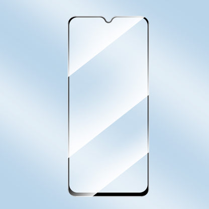 For OPPO A16e 2pcs ENKAY Full Glue High Aluminum-silicon Tempered Glass Film - OPPO Tempered Glass by ENKAY | Online Shopping South Africa | PMC Jewellery | Buy Now Pay Later Mobicred