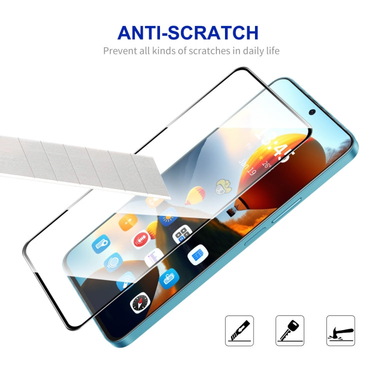 For Realme C67 5G 10pcs ENKAY Full Glue High Aluminum-silicon Tempered Glass Film - C67 Tempered Glass by ENKAY | Online Shopping South Africa | PMC Jewellery | Buy Now Pay Later Mobicred