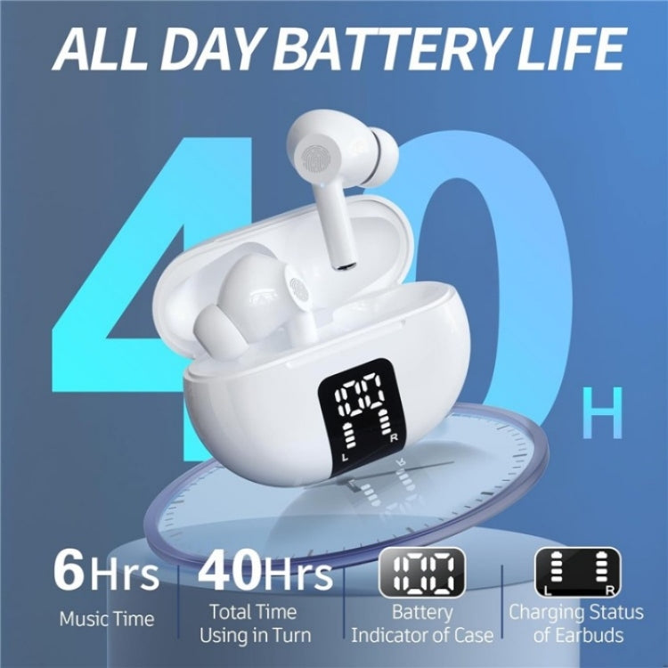 M10 Wireless Bluetooth Smart Voice Translator Headset Multiple Languages Translation Earphones(White) -  by PMC TechLife | Online Shopping South Africa | PMC TechLife | Buy Now Pay Later Mobicred