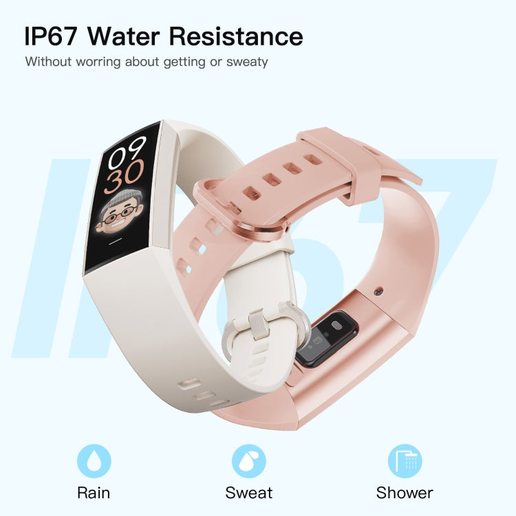 C80 IP67 Waterproof Smart Bracelet Sport Fitness Tracker(Wine Red) - Smart Wristbands by PMC Jewellery | Online Shopping South Africa | PMC Jewellery