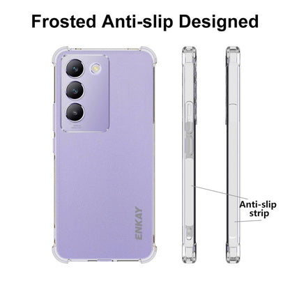 For OPPO Reno11 F 5G Global ENKAY Clear TPU Shockproof Anti-slip Phone Case - Reno11 F Cases by ENKAY | Online Shopping South Africa | PMC Jewellery | Buy Now Pay Later Mobicred