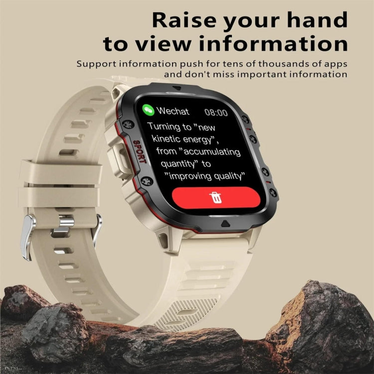 QX11 1.96 inch Color Screen Smart Watch Steel Strap Support Bluetooth Call(Silver) - Smart Watches by PMC TechLife | Online Shopping South Africa | PMC TechLife