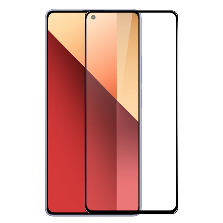 For Xiaomi Redmi Note 13 Pro 4G NORTHJO A++ Screen Full Glue Silk Printing Tempered Glass Film - Note 13 Pro Tempered Glass by NORTHJO | Online Shopping South Africa | PMC Jewellery | Buy Now Pay Later Mobicred