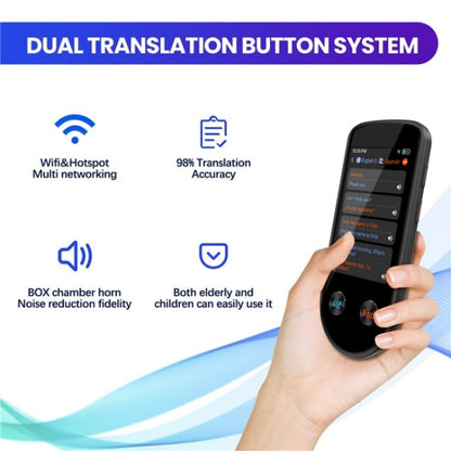 V600S WiFi AI Smart Translator 3.5-inch Touch Screen Voice Translator Offline Photo Translation -  by PMC Jewellery | Online Shopping South Africa | PMC Jewellery | Buy Now Pay Later Mobicred