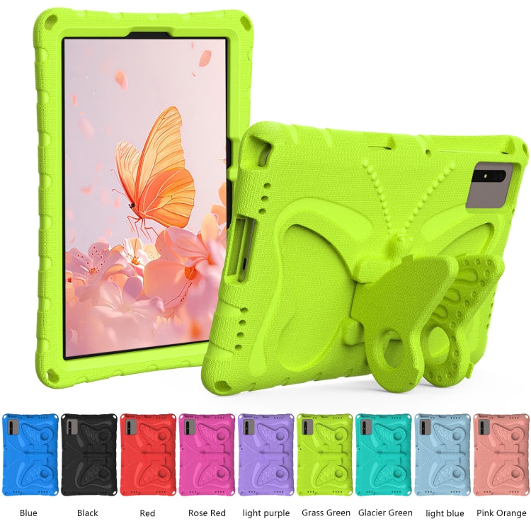 For Samsung Galaxy Tab S9 11 X710 Butterfly Bracket EVA Shockproof Tablet Case(Grass Green) - Other Galaxy Tab PC by PMC Jewellery | Online Shopping South Africa | PMC Jewellery | Buy Now Pay Later Mobicred