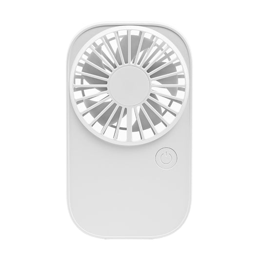 F11 Portable Rechargeable Hanging Neck Fan Cooling Handheld Fan 3 Speeds Desk Fan(White) - Electric Fans by PMC Jewellery | Online Shopping South Africa | PMC Jewellery | Buy Now Pay Later Mobicred