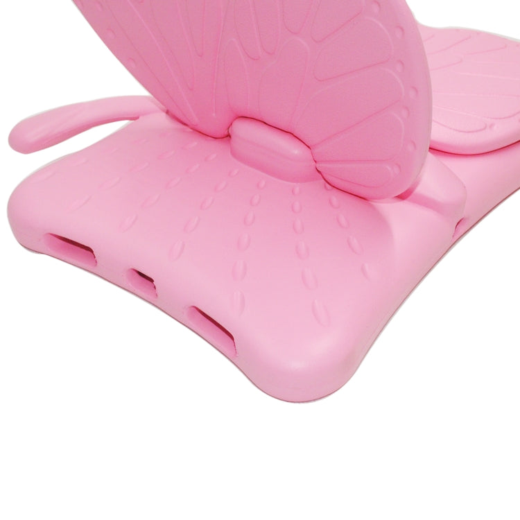 For iPad Air 11 2025 / 2024 Butterfly Bracket Kids EVA Shockproof Tablet Case(Pink) - iPad Air 11 2025 / 2024 Cases by PMC Jewellery | Online Shopping South Africa | PMC Jewellery | Buy Now Pay Later Mobicred