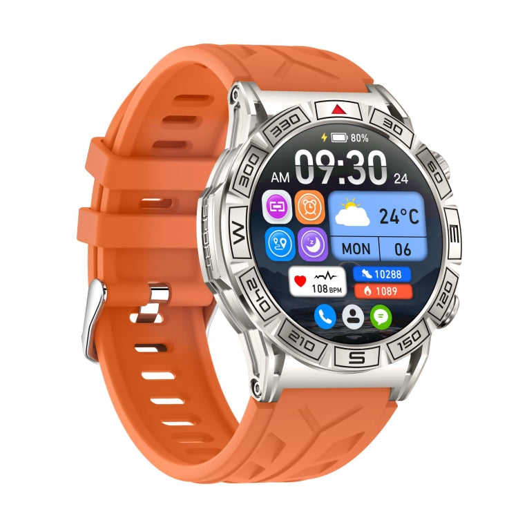 KC80 1.43 inch Color Screen Smart Watch, Support AI Voice Assistant / Bluetooth Call(Orange) - Smart Watches by PMC Jewellery | Online Shopping South Africa | PMC Jewellery | Buy Now Pay Later Mobicred