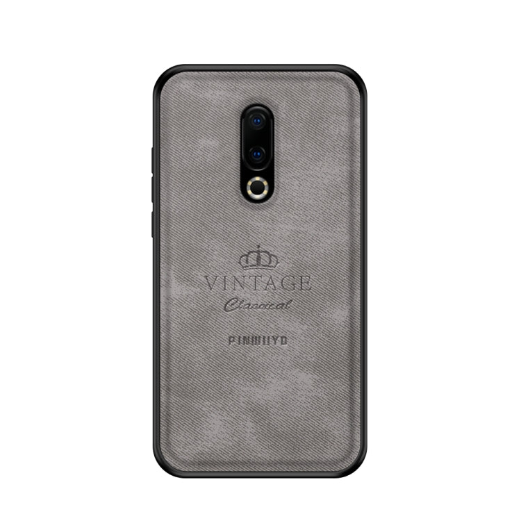 PINWUYO Shockproof Waterproof Full Coverage PC + TPU + Skin Protective Case for Meizu 16th(Gray) - Meizu by PINWUYO | Online Shopping South Africa | PMC Jewellery | Buy Now Pay Later Mobicred