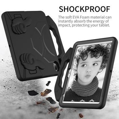For iPad Air 11 2024 Children EVA Shockproof Tablet Case with Thumb Bracket(Black) - iPad Air 11 2024 Cases by PMC Jewellery | Online Shopping South Africa | PMC Jewellery | Buy Now Pay Later Mobicred