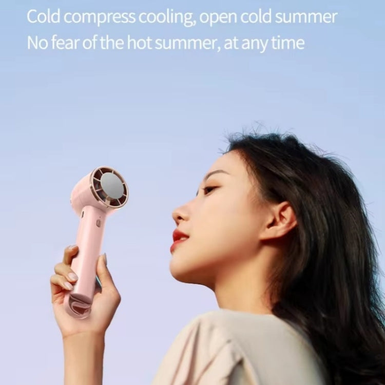 CL02 Outdoor Summer Cooler Cooling Effect Handheld Fan USB Semiconductor Fan(Pink) - Electric Fans by PMC TechLife | Online Shopping South Africa | PMC TechLife | Buy Now Pay Later Mobicred