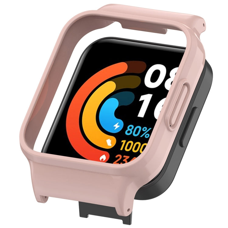 For Redmi Watch 4 Half Pack PC Watch Protective Case(Pink) - Watch Cases by PMC TechLife | Online Shopping South Africa | PMC TechLife | Buy Now Pay Later Mobicred