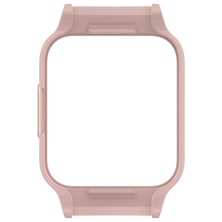 For Redmi Watch 3 Active Half Pack PC Watch Protective Case(Pink) - Watch Cases by PMC TechLife | Online Shopping South Africa | PMC TechLife | Buy Now Pay Later Mobicred