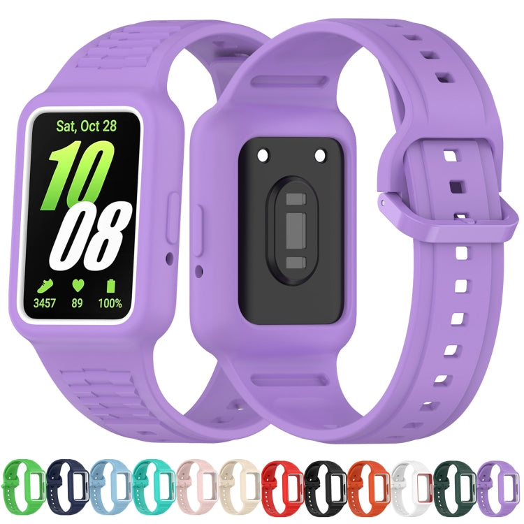 For  Huawei Band 8 Two Color Frame Integrated Silicone Watch Band(Fluorescent Green) - free shipping - PMc TechLife - Order now!