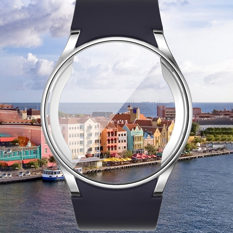 For Samsun Galaxy Watch 7 44mm Full Coverage TPU Electroplated Watch Protective Case(Pink) - free shipping - PMC TechLife - Order now!