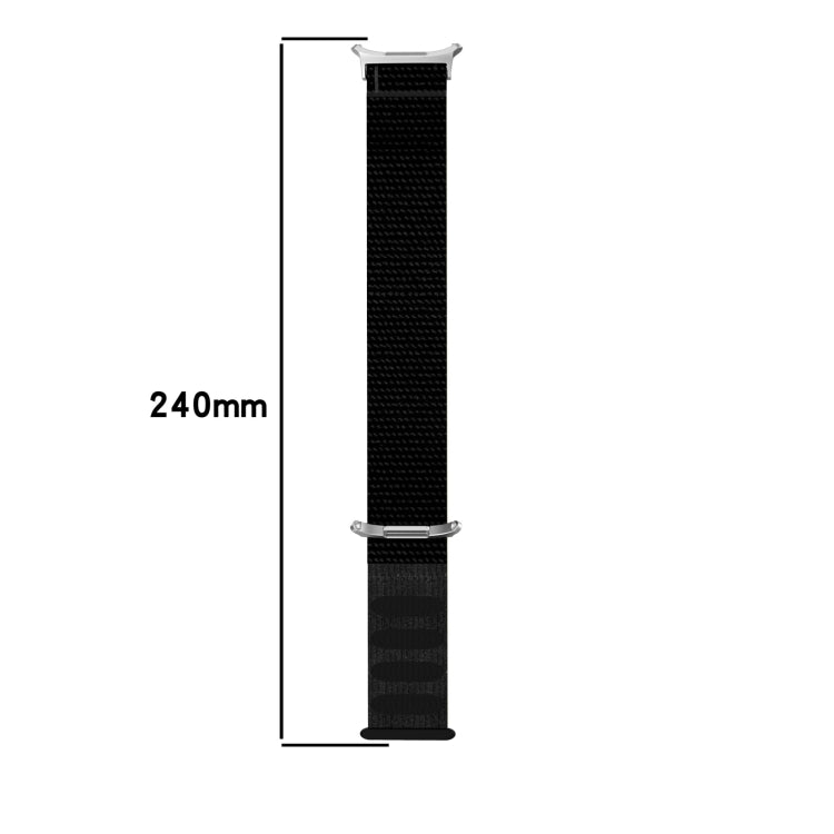 For Samsung Galaxy Watch Ultra 47mm Loop Nylon Hook and Loop Fastener Watch Band(Rainbow) - Watch Bands by PMC Jewellery | Online Shopping South Africa | PMC Jewellery | Buy Now Pay Later Mobicred