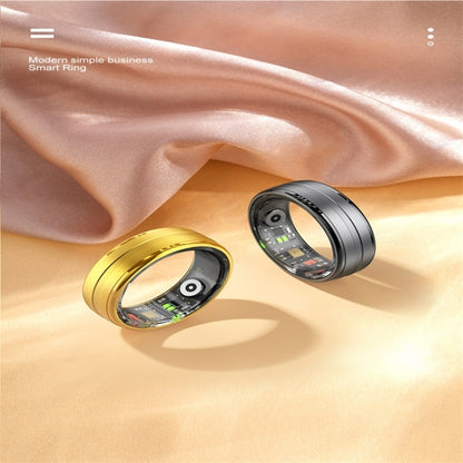 R06 SIZE 9 Smart Ring, Support Heart Rate / Blood Oxygen / Sleep Monitoring / Multiple Sports Modes(Gold) - Smart Rings / Smart Telephones by PMC Jewellery | Online Shopping South Africa | PMC Jewellery | Buy Now Pay Later Mobicred