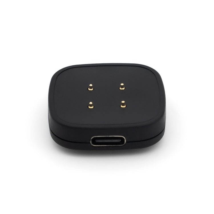 For Fitbit Sense 2 Portable Detachable USB-C / Type-C Interface Smart Watch Magnetic Charger(Black) - Charger by PMC TechLife | Online Shopping South Africa | PMC TechLife | Buy Now Pay Later Mobicred