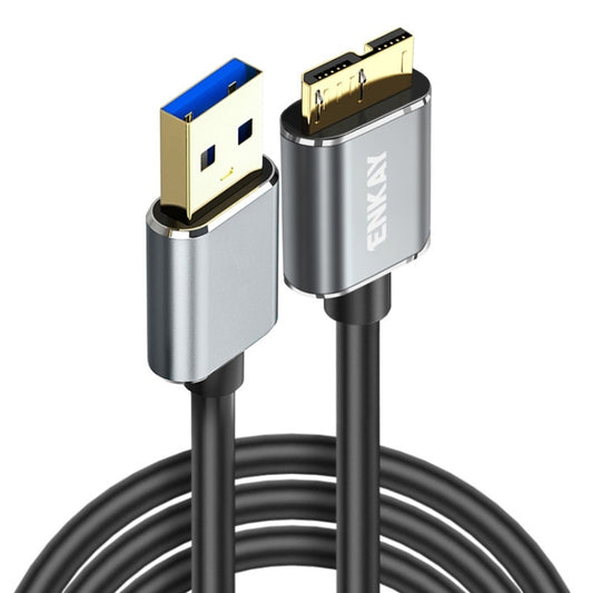 ENKAY USB 3.0 A to USB 3.0 Micro B 5Gbps Data Camera Hard Drive Cable, Length:1m - USB 3.0 by ENKAY | Online Shopping South Africa | PMC Jewellery | Buy Now Pay Later Mobicred