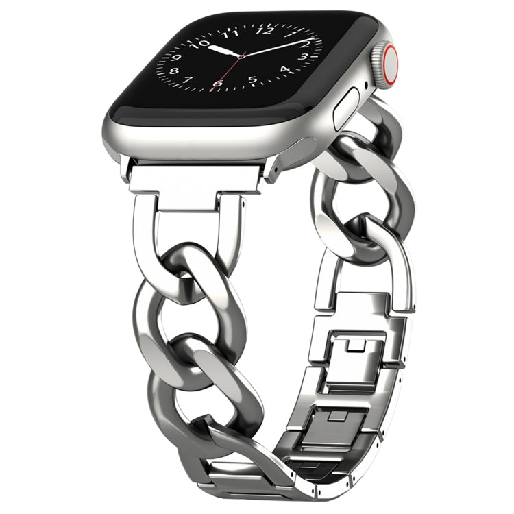 For Apple Watch Ultra 2 49mm Quick-Release Metal Chain Watch Band(Silver) - free shipping - PMC TechLife - Order now!