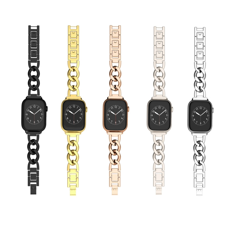 For Apple Watch Ultra 49mm Quick-Release Metal Chain Watch Band(Silver) - free shipping - PMC TechLife - Order now!
