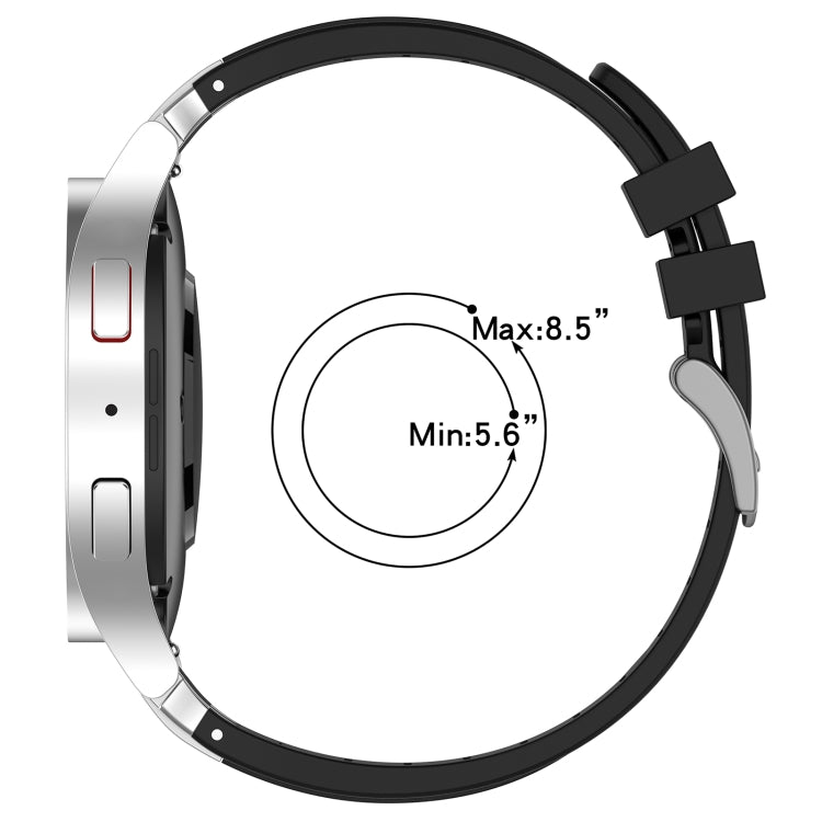 For Amazfit Pop 20mm Quick Release Silver Buckle Royal Silicone Watch Band(Starlight) - free shipping - PMC TechLife - Order now!