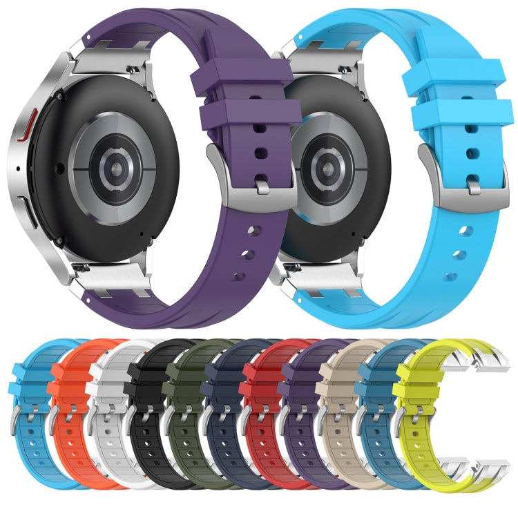 For Garmin Forerunner 265 22mm Quick Release Silver Buckle Royal Silicone Watch Band(Black) - free shipping - PMC TechLife - Order now!