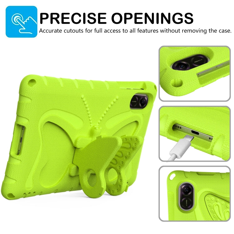For Honor Pad X8 Pro 11.5 Butterfly Bracket EVA Shockproof Tablet Case(Grass Green) - free shipping - PMC TechLife - Order now!