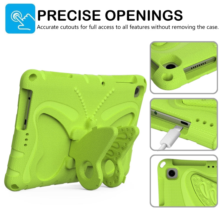For Honor Pad X6 / Enjoy Tablet 2 Butterfly Bracket EVA Shockproof Tablet Case(Grass Green) - Honor by PMC TechLife | Online Shopping South Africa | PMC TechLife | Buy Now Pay Later Mobicred