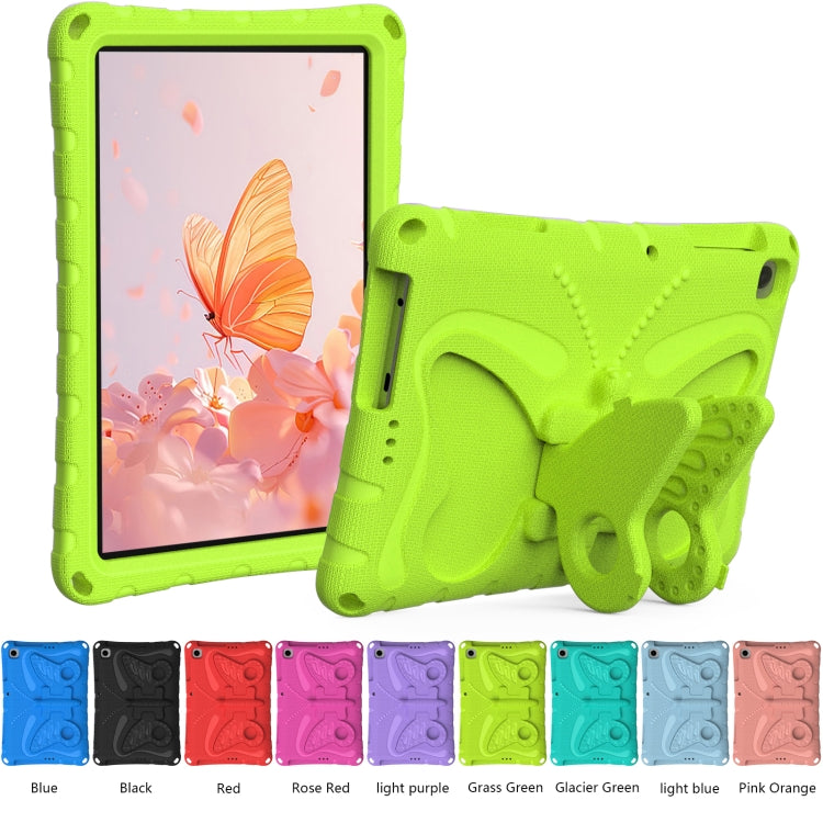 For Honor Pad X6 / Enjoy Tablet 2 Butterfly Bracket EVA Shockproof Tablet Case(Grass Green) - Honor by PMC TechLife | Online Shopping South Africa | PMC TechLife | Buy Now Pay Later Mobicred
