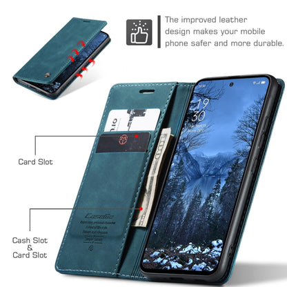 For OPPO Reno12 F /12 FS 5G CaseMe 013 Multifunctional Horizontal Flip Leather Phone Case(Blue) - Reno12 F Cases by CaseMe | Online Shopping South Africa | PMC Jewellery | Buy Now Pay Later Mobicred