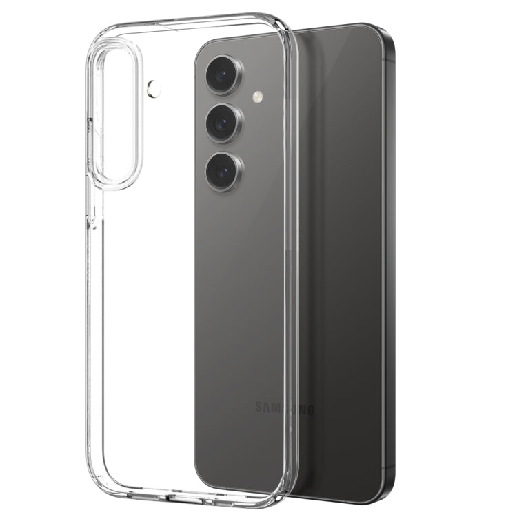 For Samsung Galaxy S25+ 5G NORTHJO TPU Case with Screen and Lens Film, Support Fingerprint Unlock(Transparent) - free shipping - PMC Jewellery - Order now!