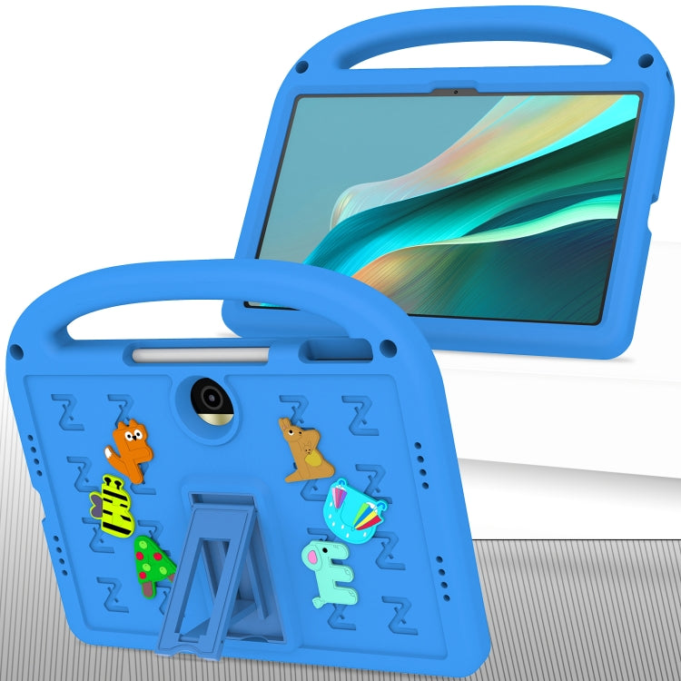 For Honor Pad 9 12.1 Cartoon Sparrow EVA Shockproof Tablet Case(Blue) - Honor by PMC TechLife | Online Shopping South Africa | PMC TechLife | Buy Now Pay Later Mobicred