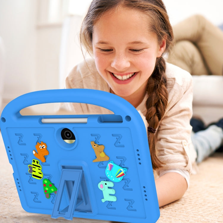 For Honor Pad 9 12.1 Cartoon Sparrow EVA Shockproof Tablet Case(Blue) - Honor by PMC TechLife | Online Shopping South Africa | PMC TechLife | Buy Now Pay Later Mobicred