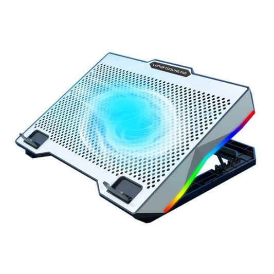 S601 RGB Light Notebook Cooler Adjustable Height Gaming Laptop Cooling Pad - Cooling Pads by PMC Jewellery | Online Shopping South Africa | PMC Jewellery | Buy Now Pay Later Mobicred