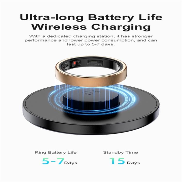 R10 SIZE 10 Smart Ring, Support Heart Rate / Blood Oxygen / Sleep / Multiple Sports Modes(Rose Gold) - free shipping - PMC TechLife - Order now!