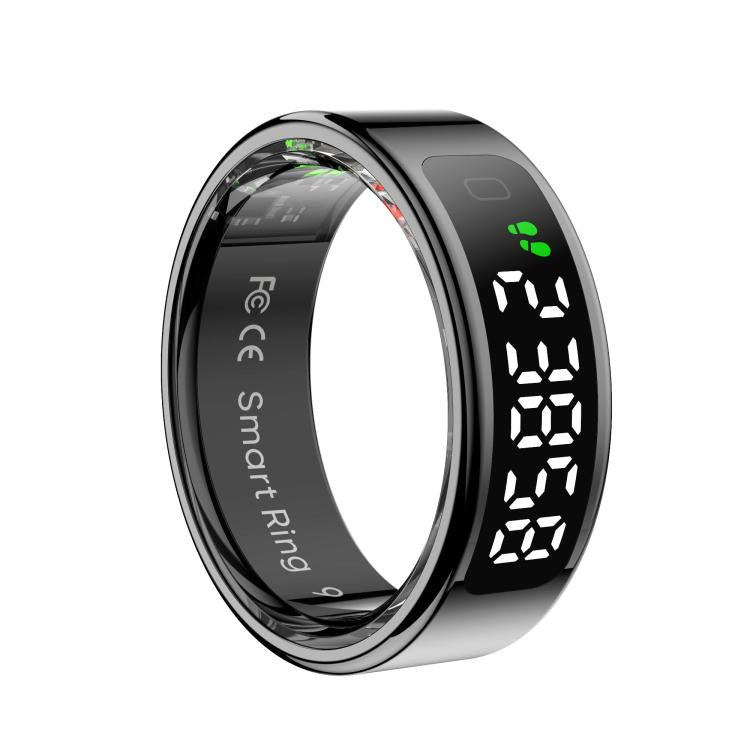 R11 SIZE 9 Smart Ring, Support Heart Rate / Blood Oxygen / Sleep / Multiple Sports Modes(Black) - free shipping - PMC TechLife - Order now!