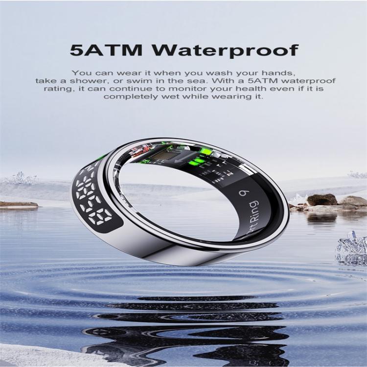 R11 SIZE 13 Smart Ring, Support Heart Rate / Blood Oxygen / Sleep / Multiple Sports Modes(Silver) - free shipping - PMC TechLife - Order now!