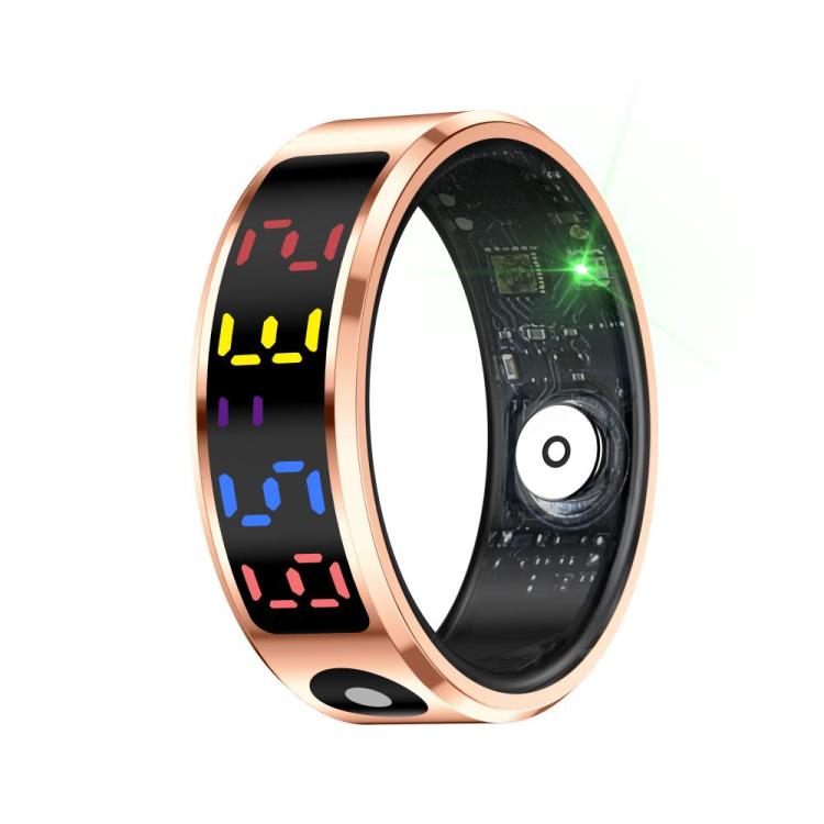 R12 SIZE 11 Smart Ring, Support Heart Rate / Blood Oxygen / Sleep / Multiple Sports Modes(Gold) - free shipping - PMC TechLife - Order now!