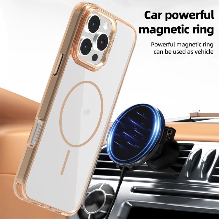 For iPhone 16e Star Shield Thin Circle MagSafe Phone Case(White) - iPhone 16e Cases by PMC TechLife | Online Shopping South Africa | PMC TechLife | Buy Now Pay Later Mobicred