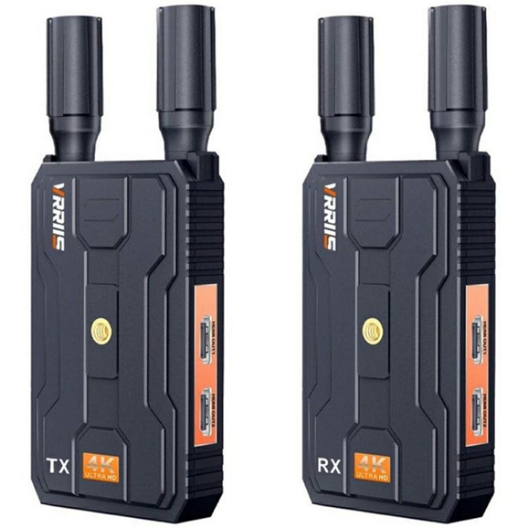 VRRIIS 097 4K HD Video HDMI Wireless Extender Kit Audio Video Wireless Transmitter Receiver, Plug:UK Plug - Adapter by PMc TechLife | Online Shopping South Africa | PMc TechLife | Buy Now Pay Later Mobicred