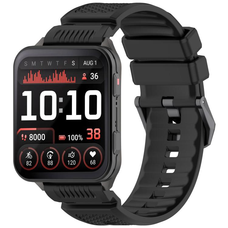 For Garmin Venu X1 Armor Silicone Watch Band(Black) - free shipping - PMC TechLife - Order now!
