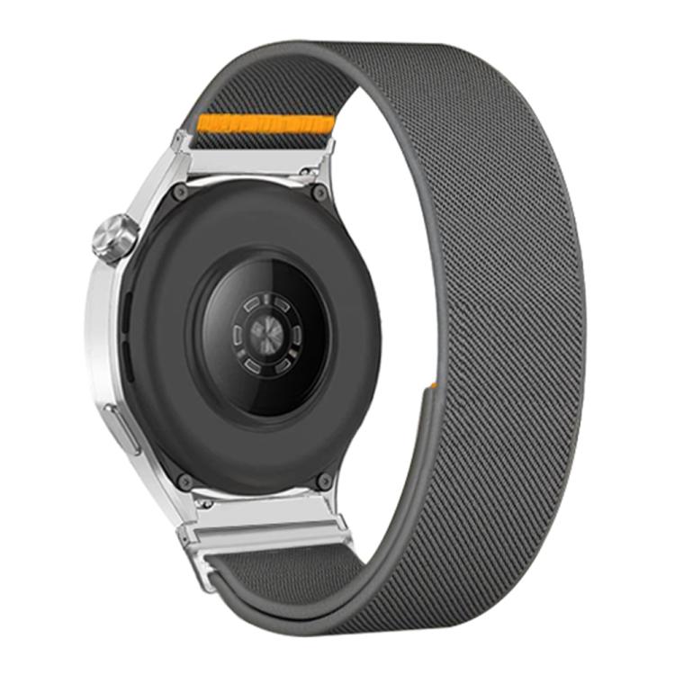 18mm Adjustable Single Loop Elastic Nylon Watch Band(Gray) - free shipping - PMC TechLife - Order now!