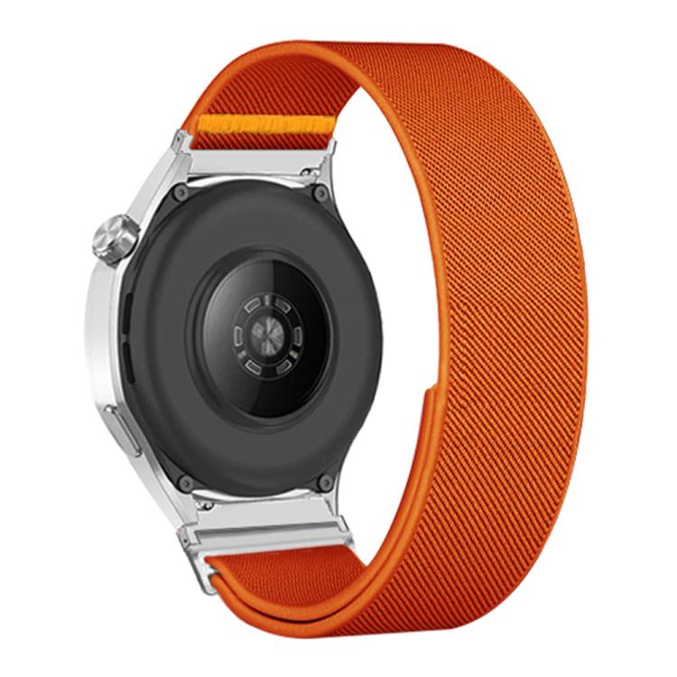 22mm Adjustable Single Loop Elastic Nylon Watch Band(Orange) - free shipping - PMC TechLife - Order now!