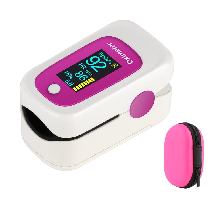 M160 Finger Pulse Oximeter(Rose Red) - free shipping - PMC TechLife - Order now!