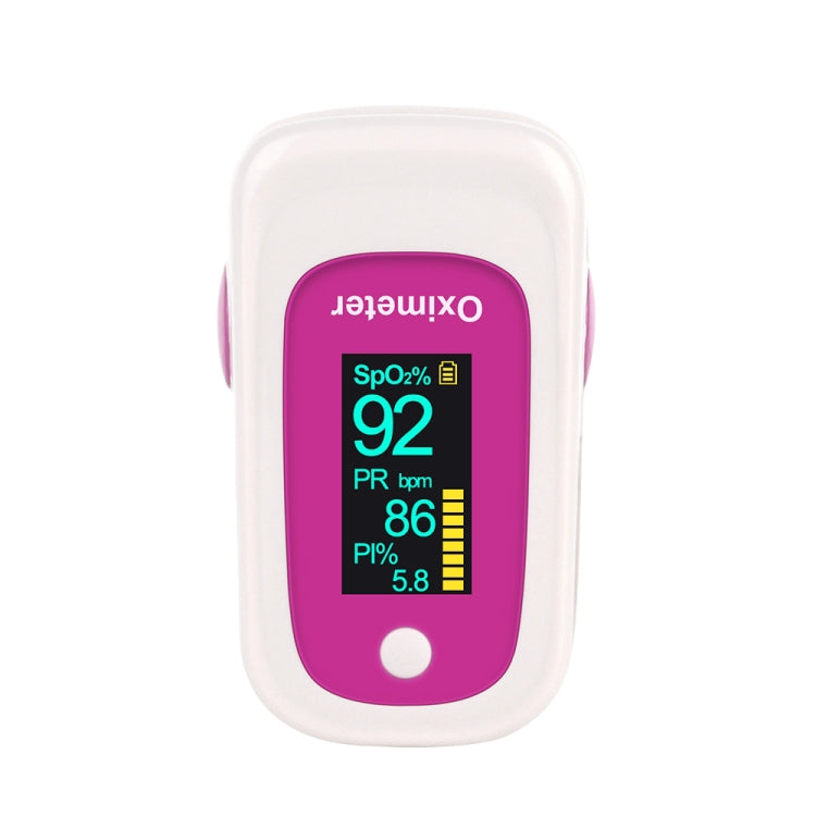 M160 Finger Pulse Oximeter(Rose Red) - free shipping - PMC TechLife - Order now!